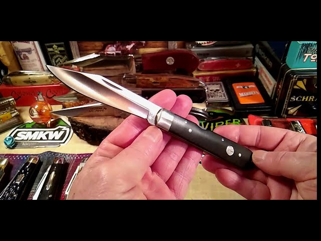 Boker Model 113024 Classic Ebony 1906 Lockback Pocket Knife