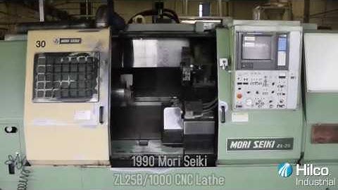 Mori Seiki ZL25B/1000 4-Axis CNC Lathe
