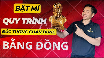 Bật mí quy trình đúc tượng chân dung bằng đồng | Tới Midas