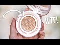 HONEYCOMB FOUNDATION!? TESTING WEIRD MAKEUP PRODUCTS!