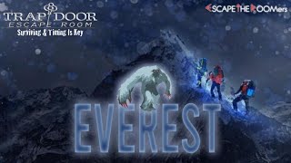 An ETR EXCLUSIVE first look at TRAP DOOR ESCAPE ROOM's - "Everest"!!