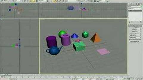 Standard Primitives in 3DS Max