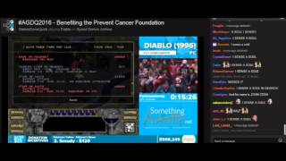 AGDQ 2016- Diablo: I sense a soul (w/ chat)