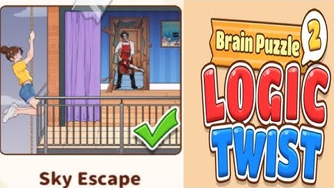Brain Puzzle 2 Logic twist level 4 gameplay Walkthrough Solution