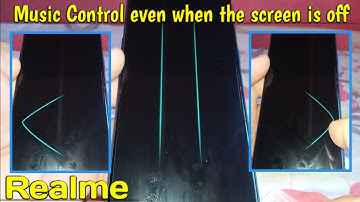 How to Enable Music Control even when the Screen is OFF in Realme 5 | Screen Off Gestures