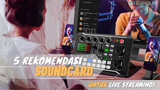 Rekomendasi SOUNDCARD TERBAIK 200RIBUAN  Streaming Game, Streaming jualan, Podcast & Music SIAPP !!