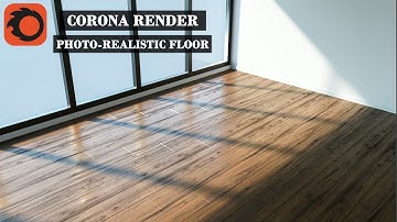 How To Make Photo Realistic Wooden  Floor ( 3dsMax Corona)  Arch Viz By Dino