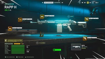 the *NO RECOIL* RAPP H in MW2...(BEST RAPP H CLASS SETUP/BEST TUNES)