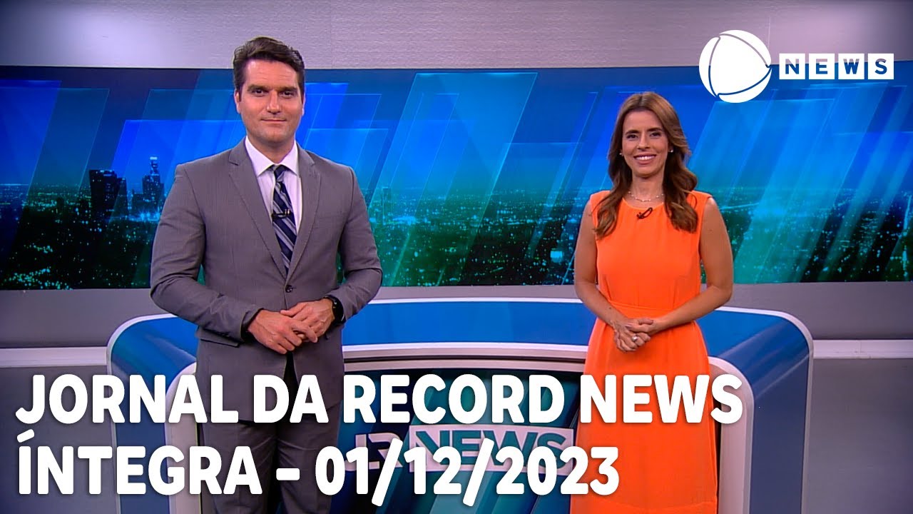 Jornal da Record News – 01/12/2023