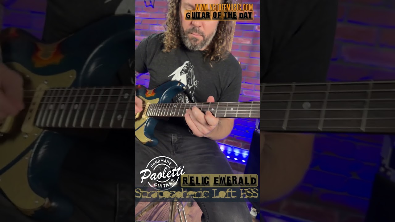 Guitar of the Day - Paoletti Stratospheric Loft HSS