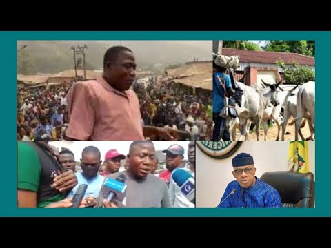 BREAKING NEWS: SUNDAY IGBOHO IN OGUN STATE TO FLUSH OUT FULANI HERDSMEN HEAR IT ALL….