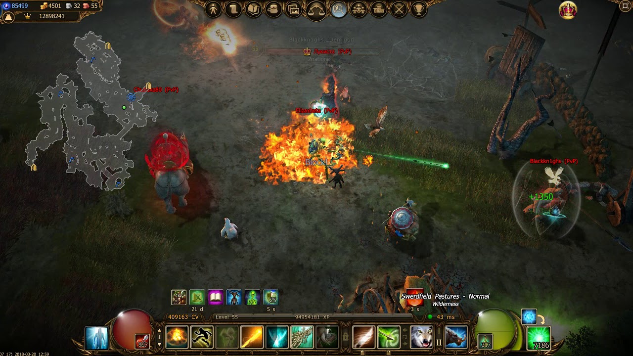 Drakensang 1h archer stats! YouTube