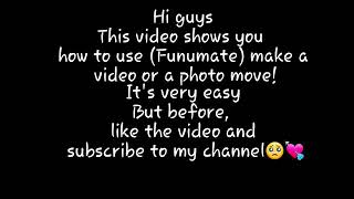 How yo make a photo move in Funimate 🤩🌈♥️. screenshot 4