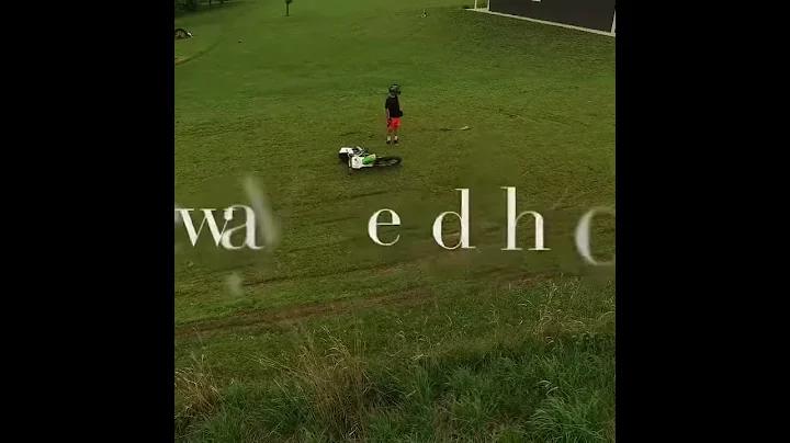 Back Yard Dirt Bike Jumping and Wheelies