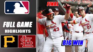 St.Louis Cardinals Vs. Pittsburgh Pirates Full Game Highlights / May 21, 2026 / MLB Season 2026