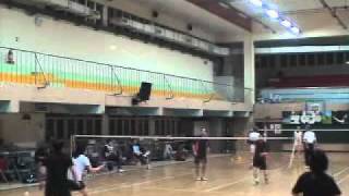 20101229 復興羽球隊 FUXING Badminton Game XD VS MD PART1
