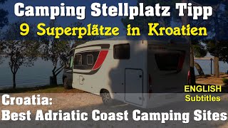 9 Best Adriatic Coast Camping Sites in Croatia