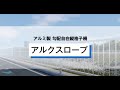 アルクスロープ アルミ製勾配自在縦格子柵 製品説明 積水樹脂