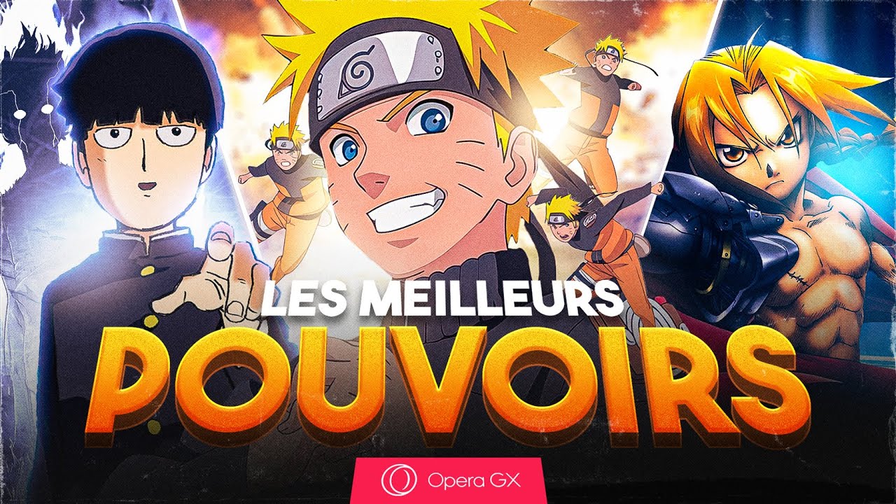 Les 6 MEILLEURS POUVOIRS des MANGAS et ANIMES !