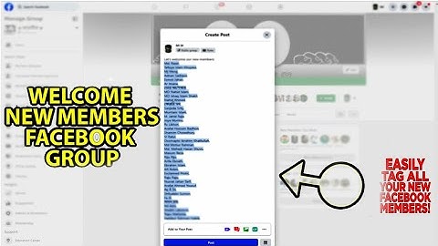 Welcome New Facebook Group Members From Mobile || Bangla tutorial 2021 || Basic Tech Pro