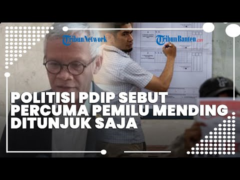 SUARA Paslon 03 Terendah, PDIP: Percuma Pemilu Mending Oligarki Ditunjuk Aja Biar Selesai