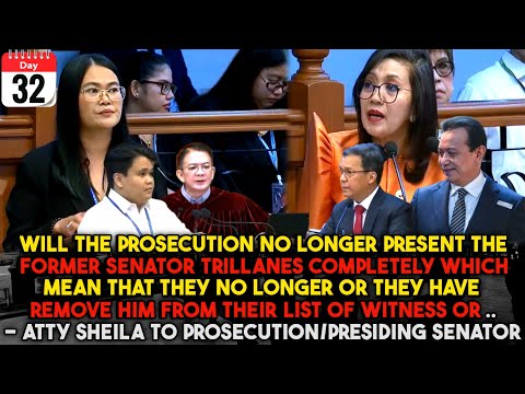 DEFENSE ni VP nakaREADY! biglang PROSEC natakot ipaCROSS si TRILILlNG sa DEFENSE?!