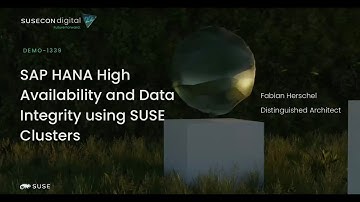 SAP HANA High Availability and Data Integrity using SUSE Clusters