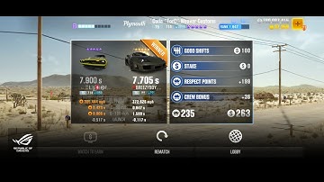 【CSR2】Plymouth Cuda TorC Weaver Customs (Purple Star) Shift and Tune for 7.900 (Manual Launch)