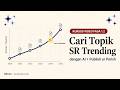 Fasa 1.2: Cari Topik SR yang Trending dengan AI + Publish or Perish - Penemuan Berasaskan Trend