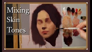 The Daily Yupari | MIXING OIL PAINT COLORS - Color Study 1
