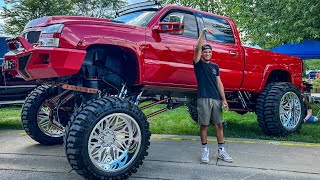 World’s Most Squatted Truck + sooo many burnouts!