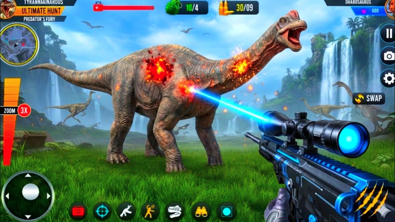 Wild Animal Hunter 3D: Epic Dinosaur Hunting Adventure 🦖🥸|New 2026 Update Gameplay #91