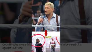 “Cody Rhodes vs CM Punk Dream Match Coming?! #wwe