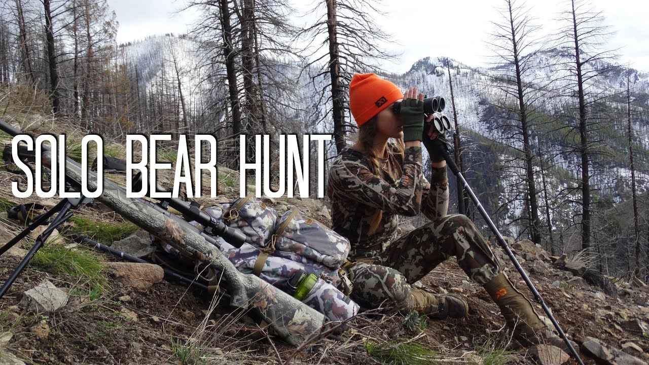 Solo Rifle Hunt Spring Bear Hunt YouTube