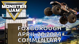 FOXBOROUGH SCORING STINKS! Monster Jam Foxborough 2024 Commentary