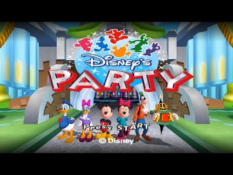 Disney's Party Gamecube Playthrough - Disney's Mario Party Clone