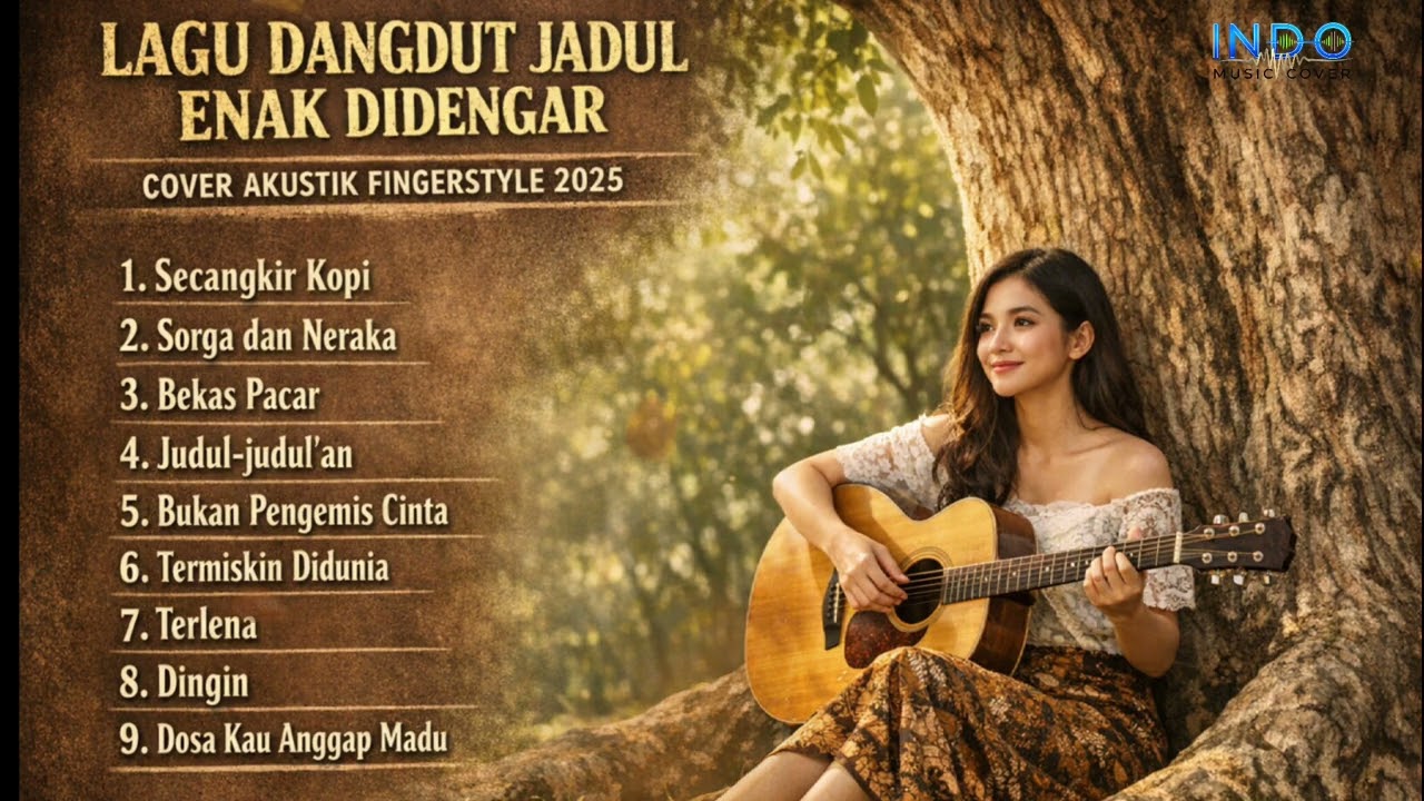 Dangdut Jadul Paling enak di dengar | Cover Akustik Fingerstyle Petikan gitar Enak & vocal merdu🎧
