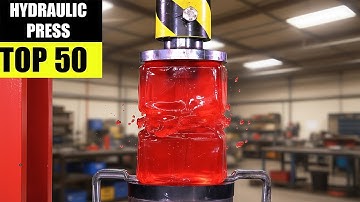Top 50 Best Hydraulic Press Moments | Satisfying Crushing ASMR