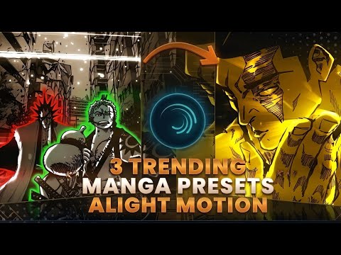 Trending manga edit presets 🔥 |ALIGHT MOTION || #bluelock #jjk #presetalightmotion #preset