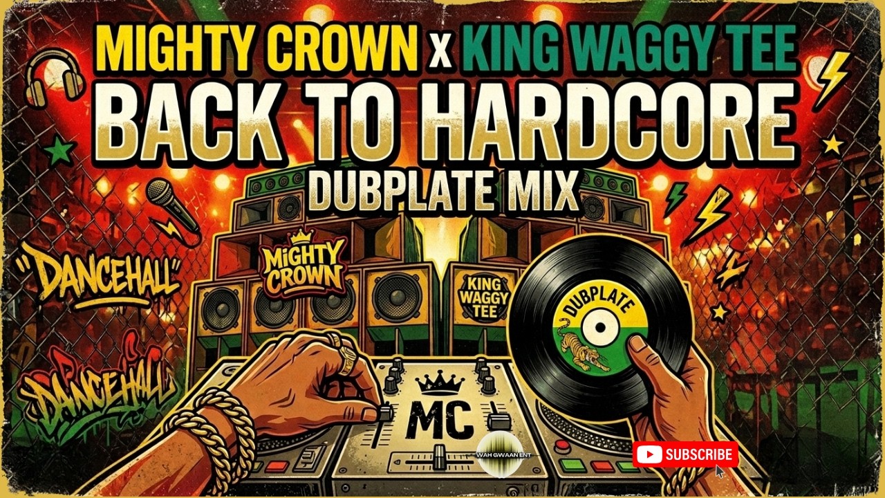 MIGHTY CROWN x KING WAGGY TEE — 100% Pure Dubplate Mix (Exclusive