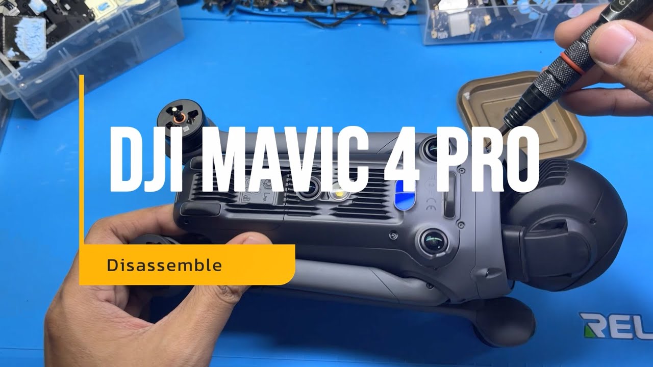 DJI Mavic 4 Pro Disassemble (KH) - YouTube