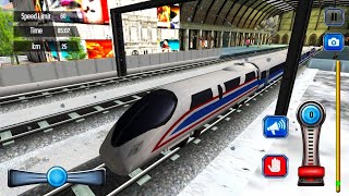 Euro Train Driving 2019 - Bullet Train Game - (Level 24) screenshot 2