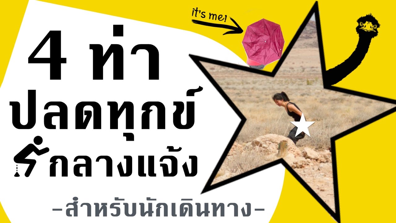 หมาวยพาคี่ : 4 ท่า 'ปลดทุกข์' กลางแจ้งสำหรับนักเดินทาง