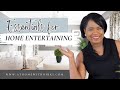 My Home Entertaining Essentials | Organize With Me