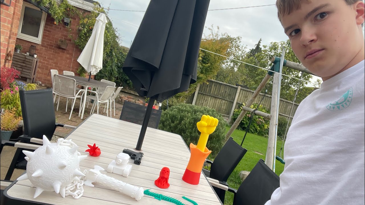 All my 3D printed props - YouTube
