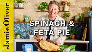 Spinach & Feta Pie Jamies 5 Ingredient Meals Channel 4, Mondays, 8Pm