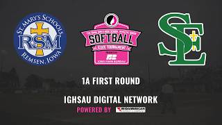 2026 IGHSAU 1A Girls State Softball: St. Edmond vs Remsen St. Mary's screenshot 3