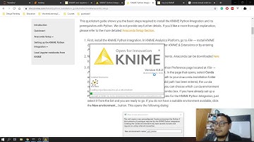 Cómo integro knime con python?