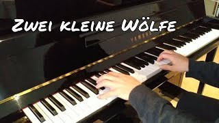 Video thumbnail of "Zwei kleine Wölfe (Klavier & Text im Untertitel)"