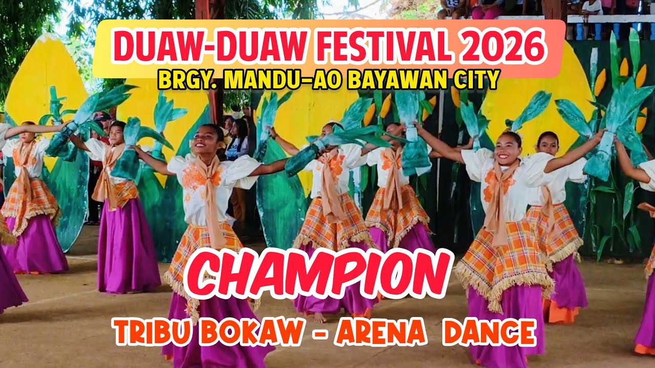 Champion - Tribu BOKAW - Arena Dance Competition - Duaw-Duaw Festival 2026